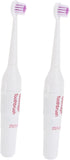 FOMIYES 2pcs Pet Electric Toothbrush Acoustic Electric Brush Gentle Gums Travel Friendly