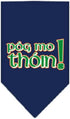 Pog Mo Thoin Yellow Large Pet and Dog Bandana Screen Printed
