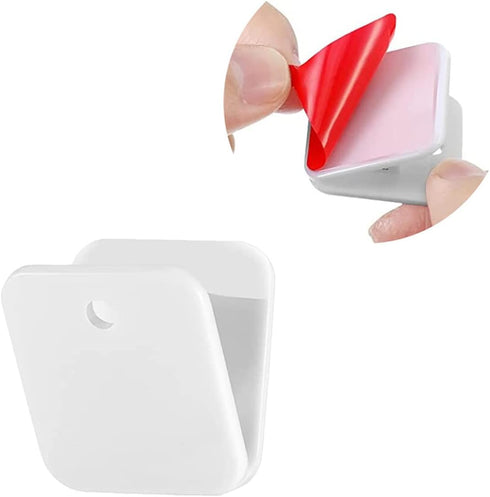 Kandishiex 12pcs US Dog Wall Pee Pad Holder Self-Sticky Pee Pad Wall Clip Keeps Your House Clean Dog Potty Training Pad