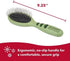 Coastal Pet Safari Wire Pin Brush with Plastic Handle - General Dog Grooming Brush, 9.25" x 2.5"