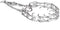 Herm Sprenger Chrome Plated Ultra Plus Prong Collar for German Shepherd, 3.2mm x 23 inches