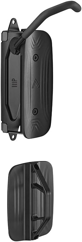 Monoprice On-Wall Rotating Vertical Bike Rack with Rear Tire Stop Tray, 66 lbs Capacity for Road and MTB Bikes