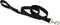 Lupine Dog Leash, 1" Wide, Black, 4-Foot Long with Padded Handle