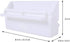 2 Pack Hanging Bird Water Dispenser for Cage, Food Feeder with 1 Feeder Accessories