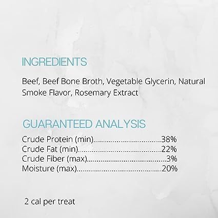 Farmland 32 oz.) Traditions Tiny Loves Jerky Trainer Treats for Dogs w/Bone Broth (Beef