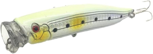 Generic 150Mm 58G Lure(5) Tuna Popper Lure For Saltwater Fishing, Lightweight Design With Strong ABS Body And Treble