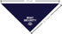Dark Blue Boat Security Dog Bandana, Funny Triangle Scarf for Small Medium Large Dogs, Dog Boating Accessories (D9)