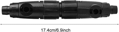 Tnfeeon Aquarium Hose Valve, Quick Release Connector Adapter for Filter