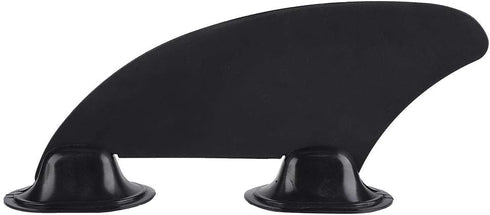 Tracking Fin for Kayak, Black Watershed Board Kayak Skeg with Integral Fin Mounting Points for Canoe Accessories
