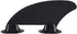 Tracking Fin for Kayak, Black Watershed Board Kayak Skeg with Integral Fin Mounting Points for Canoe Accessories