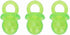 GRCFUMO 5 Pcs Pet Dog Chew Toy, Dog Squeak Toys, Pacifier Shaped Chew Toy, Interactive Chew Toy for Pet Dogs Teether