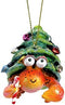 Glenhaven Hermit Crab with Tree Shell/Candy Cane Ornament