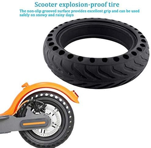 Solid Tires for Xiaomi m365 Electric Scooter Mijia M365, Gotrax GXL V2, 8.5 Inches Honeycomb Replacement Tires (2 Piece)