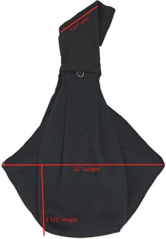 EZ-Sling Small Dog Sling Carrier, Comfortably Hold Your Small Dog Next to You