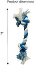 Puppy Rope Toys for Small Dogs - Teething Knots Dog Toy for Smart Newborn Pet and Active Puppies - Pack of 4