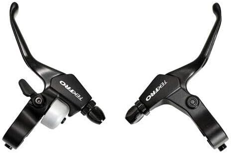TEKTRO CL525-RS, CL520 RS MTB BMX Hybrid Brake Lever with Bell, Black, MH1870-H