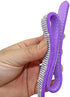 Cute Dazzling Sparkling Soft Suede Leather Bling Rhinestone Collar and Leash Combo Set for Medium Dogs