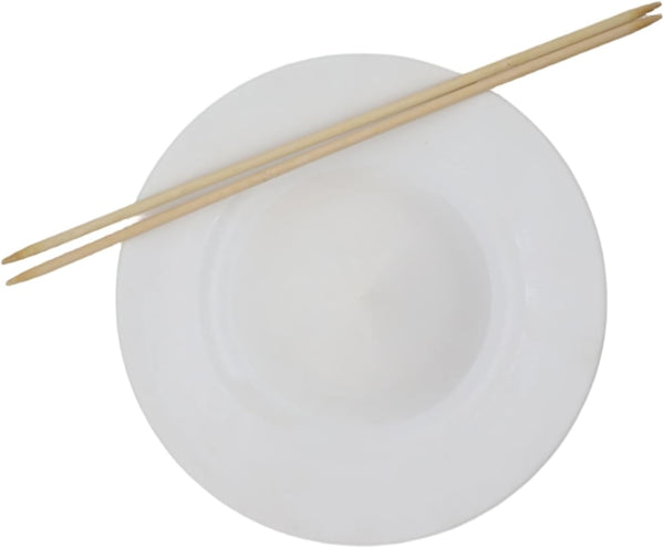 PEHHAH Large Juggling Plate Heavy & Thick Spinning Plates with Wooden Sticks Professional