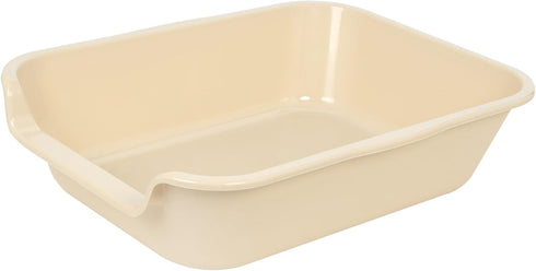 Blaucasa 1 Pack 20" 15" Extra Large Dog Litter Box Pan Tray (ABS Material), Low Entry Jumbo Senior Litter Boxes