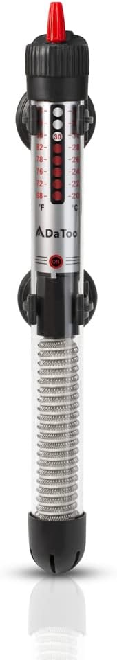 Aquarium Heater, 100 Watt Submersible Fish Tank Heater with 1 Year Warranty