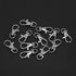 12 Pcs Pet Birds Foot Rings, Cage Door Buckle Lock Claw Snap Hook for Small Animals Anti-Escape Accessory