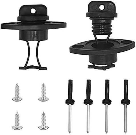 Kayak Drain Plug Kit with Screws for Kayak Canoe Boat Scupper Plugs
