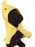 Goclothod Puppy Bath Towel - Absorbent Hooded Drying Bathrobe