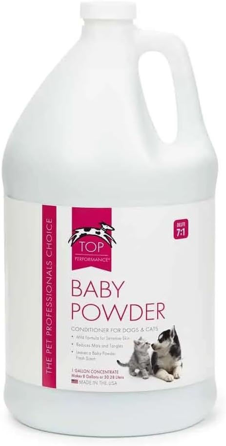 MPP (17 oz) Dog Grooming Baby Powder Shampoo Conditioner Cologne Mist or Waterless Shampoo