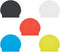 Sporti Adult Professional Swimming Cap, Latex Unisex Swim Cap for Hair Protection