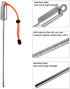 Diving Pointer, Stainless Steel Lobster Tickle Pointer Underwater Shaker Noise Maker Diving Diving Stick Rod