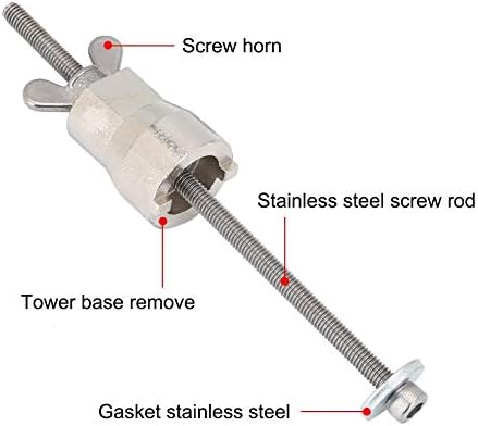 Stainless Steel Hub Remove Repair Tool - Accessory for Mountain Road Freehubs Body Install and Repair