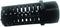 Lifegard Aquatics Threaded Suction Overflow Strainer, 2 Inch, High-Impact Resistant Black PVC