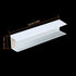 U Shape Fence Reinforcement Groove Durable Practical PVC Portable Reinforcement Groove Fittings Accessory for pet Gate Fence Reinforcement gate for Stairs Fittings
