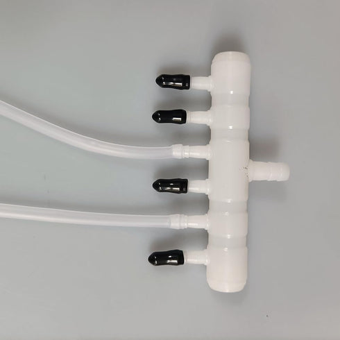 20 Pcs Aquarium Airline Splitter Manifold Outlet Cover Caps Rubber End Caps 3/16''Inside Diameter