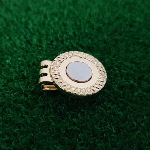 scorpy Golf Level Ball Marker with Metal Bead and Hat Clip, Precision Alignment Tool for Perfect Putts
