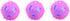 3pcs POPETPOP Interactive Treat Dispensing Rubber for Dogs Engaging Food Release Toy for Training and Mental Random