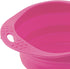 Beco Pets Collapsible Travel Bowl for Dogs, Expandable Food and Water Bowl, BPA-Free, Pink Large