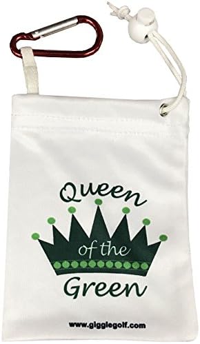 Par 3 Golf Kit - Includes Waffle Towel, Tee Bag with 4 Tees, Bling Golf Ball Marker with Hat Clip