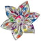 Huxley & Kent Pet Pinwheel | Superstar (Large) | Birthday Velcro Collar Accessory for Dogs/Cats