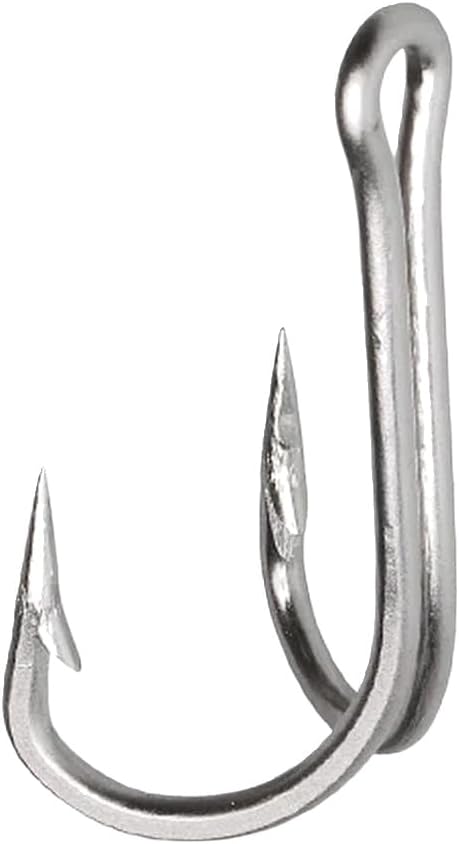 Generic m10 Hooks Size 26-ELLLLV #28-#20 Sea Fishing Hook Heavy-Duty Stainless Steel Twin