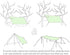 Waterproof Camping Tarp for Picnics, Tent Footprint, Sunshade (Black-210x150CM)