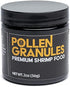 1oz Aquatic Arts Bee Pollen Shrimp Food Granules for Amano, Cherry, Neocaridina, and Other Freshwater Shrimp