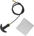 Handgun Cleaning Kit for .22, .27, .30, .357, .38, 9mm, .40, .45 Caliber Pistol with Bronze Bore Brush