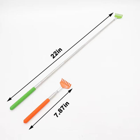 2-Pack 22 Inch Pet Interactive Touch Therapy Toys for Cats & Dogs, Telescopic Pet Massage Stick for Training, Bonding