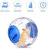 Mini Cute Dwarf Hamster Running Ball, 4.72 Inches Crystal Ball for Hamsters, Silent Exercise Wheel for Hamsters Less