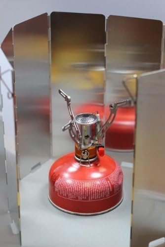 TALL Compact Folding Camp Stove Windscreen