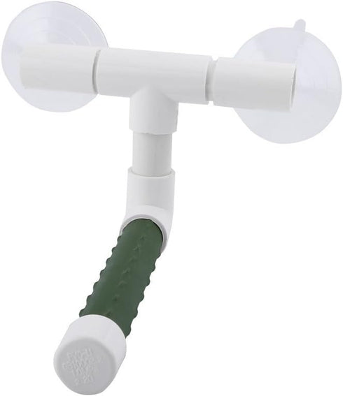 Hypeety Bird Parrot Stand Perch Shower Toy with Suction Cup for Parakeet Finch Bath Stands