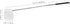 Skimming IMIKEYA Extendable Shrimp Net Fish Mesh Net Black Square Frame Fish Tank Cleaning Shrimp Catching Suitable
