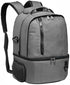 TUGUAN Insulated Cooler Backpack, 38/42 Cans Double Deck Leakproof Lightweight Soft Lunch Bag for Beach Picnic