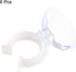 uxcell 6Pcs Aquarium Suction Cup Clips Airline Tube Holders Clamps for Fish Tank, Clear 17mm